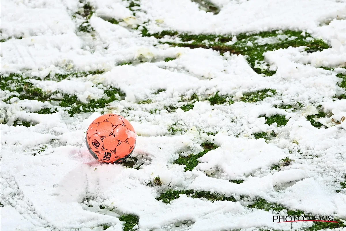 Sneeuw blijft voor problemen zorgen: Eerste Pro League-wedstrijd afgelast