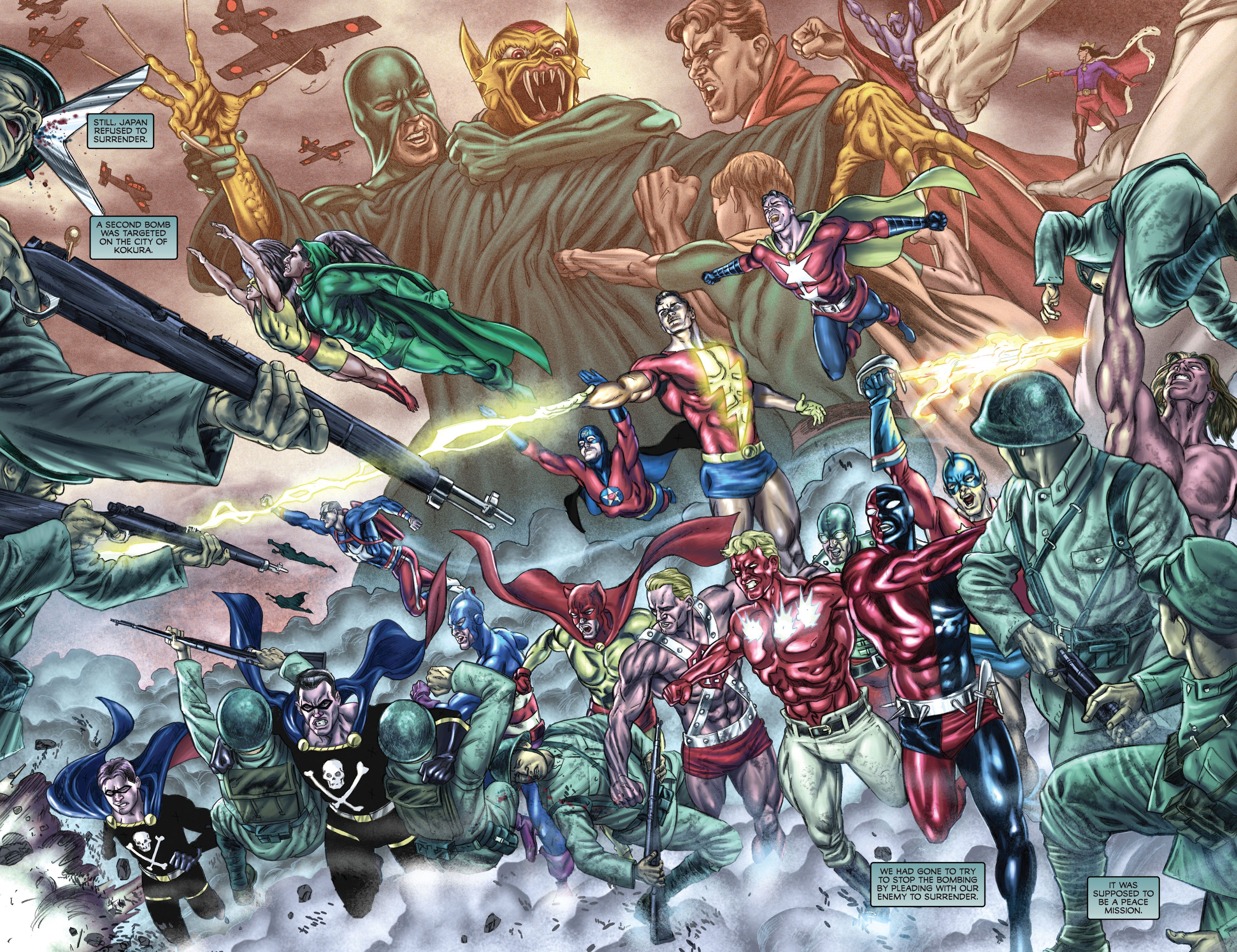 Read Online Project Superpowers Comic Issue 0