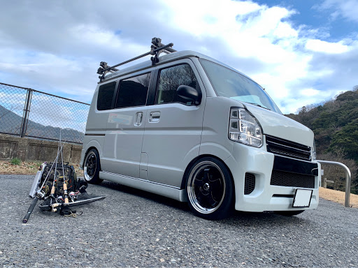 エブリイワゴン Da17wの釣仕様 釣り車 バス釣 満月大潮 洗車に関するカスタム メンテナンスの投稿画像 車のカスタム情報はcartune