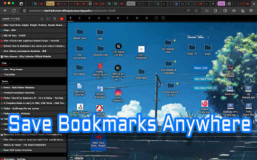 VisiOS - Tab / Bookmark Manager OS