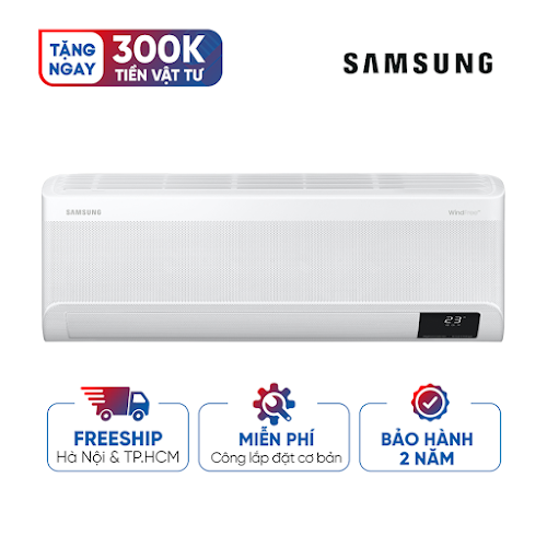 Máy lạnh Samsung Wind-Free Inverter 1.5 HP AR13CYFAAWKNSV