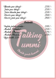 Talking Tummi menu 8