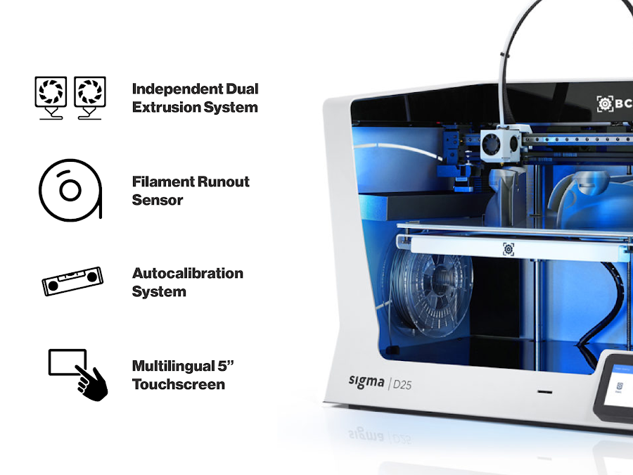 BCN3D Sigma D25 IDEX 3D Printer