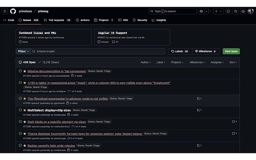 Github Issue Glance Preview 1