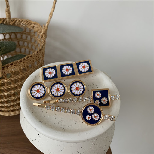 Title 7, Titanium Steel Color Retention Drop Glaze Daisy...