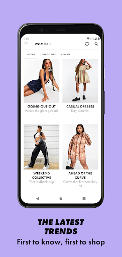 Screenshot ASOS