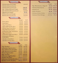 Biryani Zone Hyderabadi menu 1