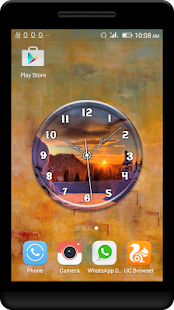 Sunrise Clock Live Wallpaper(圖3)-速報App