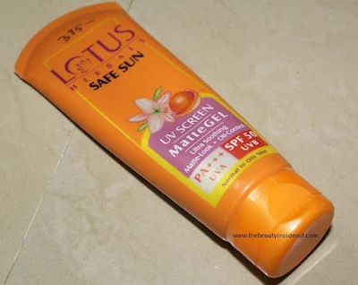 Lotus Safe Sun Vitamin-C Matte Gel SPF 50 100gm