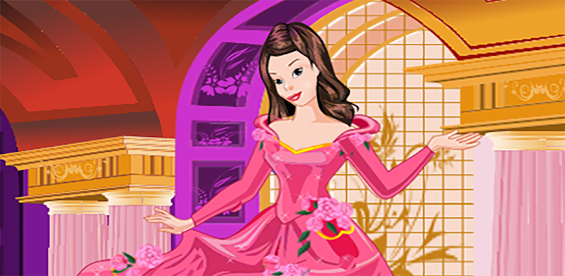 Princess dress up game 4 girl