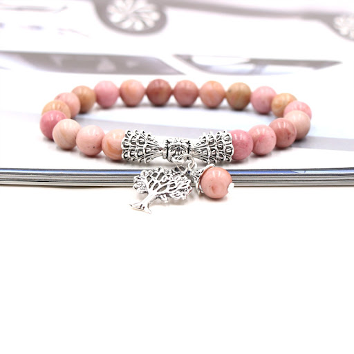 Title 9, 8mm Green Aventurine Tree of Life Bracelet for ...