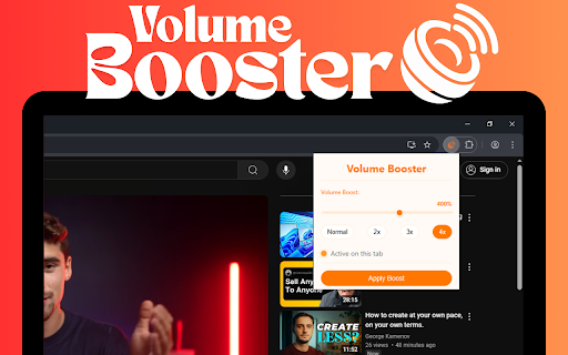 Volume Booster – MAXIMUM LOUDNESS, NO MERCY