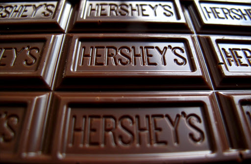 A Hershey's chocolate bar in Encinitas, California, the US. Picture: REUTERS