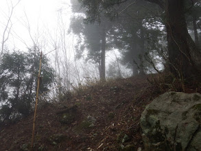 山頂へ最後の登り