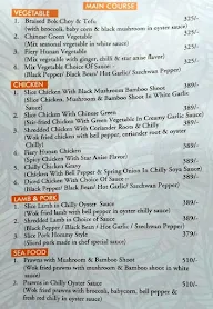 Nagaland's Kitchen menu 2