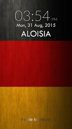 Germany Flag PIN Lock Screen