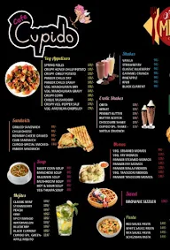 Cupido cafe menu 3