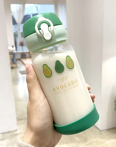 Avocado bullet glass for smoothies - 1
