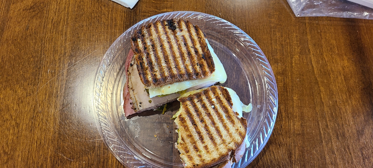 Used four slices for one sandwich