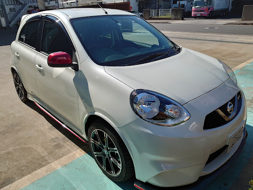 マーチ K13改のk13ニスモマーチ Hksマフラー Nismo S 洗車 コーティングに関するカスタム メンテナンスの投稿画像 車 のカスタム情報はcartune