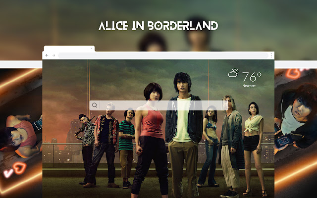 Alice in Borderland HD TV Series New Tab