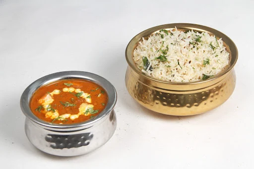 Jeera Rice & Paneer Butter Masala