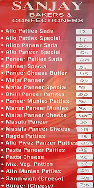 Sakhi Bakers & Confectioners menu 1