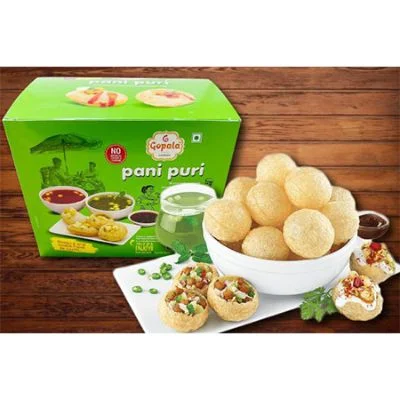 Pani Puri (Atta+ Suji)