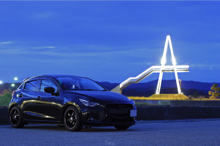 デミオのデミオ・DJ3FS・GP SPORTS・マフラー交換・やはり撮るに関するカスタム事例の投稿画像1枚目