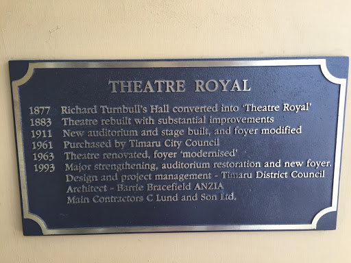 Theatre Royal Plaque