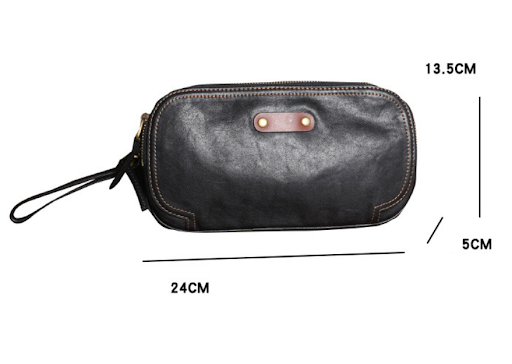 Title 2, Mens Multi-functional Small Bag Cowhide Fanny ...