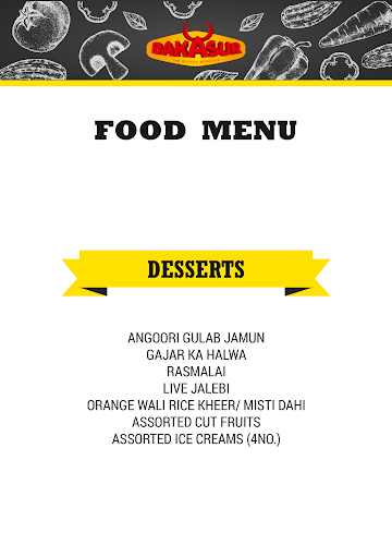 BAKASUR menu 