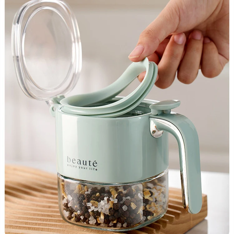 Light Luxury Pressed Sealed Seasoning Canister. Keep your seasonings fresh and easily accessible with this stylish and a