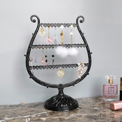 Title 1, Jewelry Box with Earring Holder, Necklace, Brac...