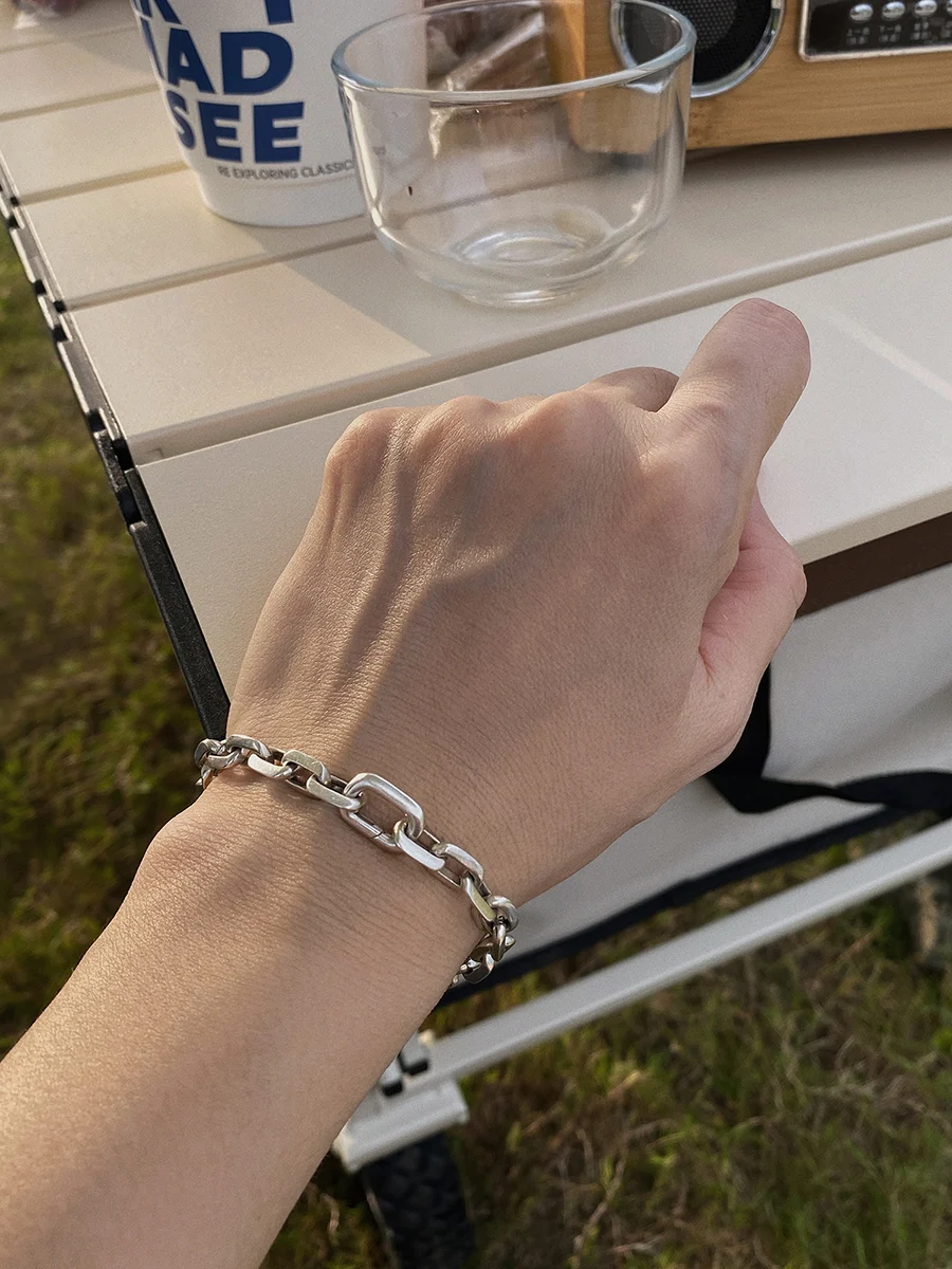 Title 6, Bracelet homme en argent sterling, tendance et ...