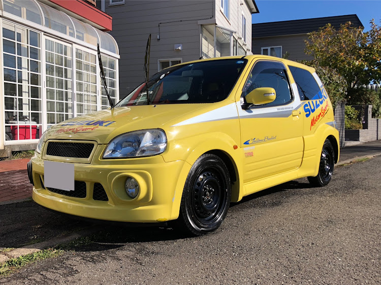 スイフトスポーツのタイヤ交換・洗車・冬タイヤ・鉄チンに関するカスタム事例の投稿画像1枚目