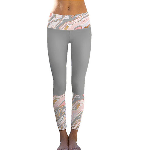 Title 8, Womens Printed Sports Yoga High Waist Stretch ...