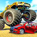 Army Monster Truck Game Derby