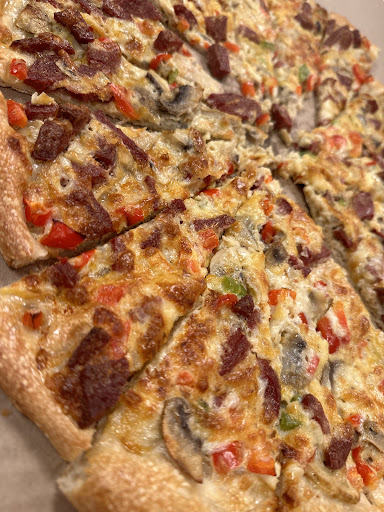 Dixy's Special Omelet Pizza