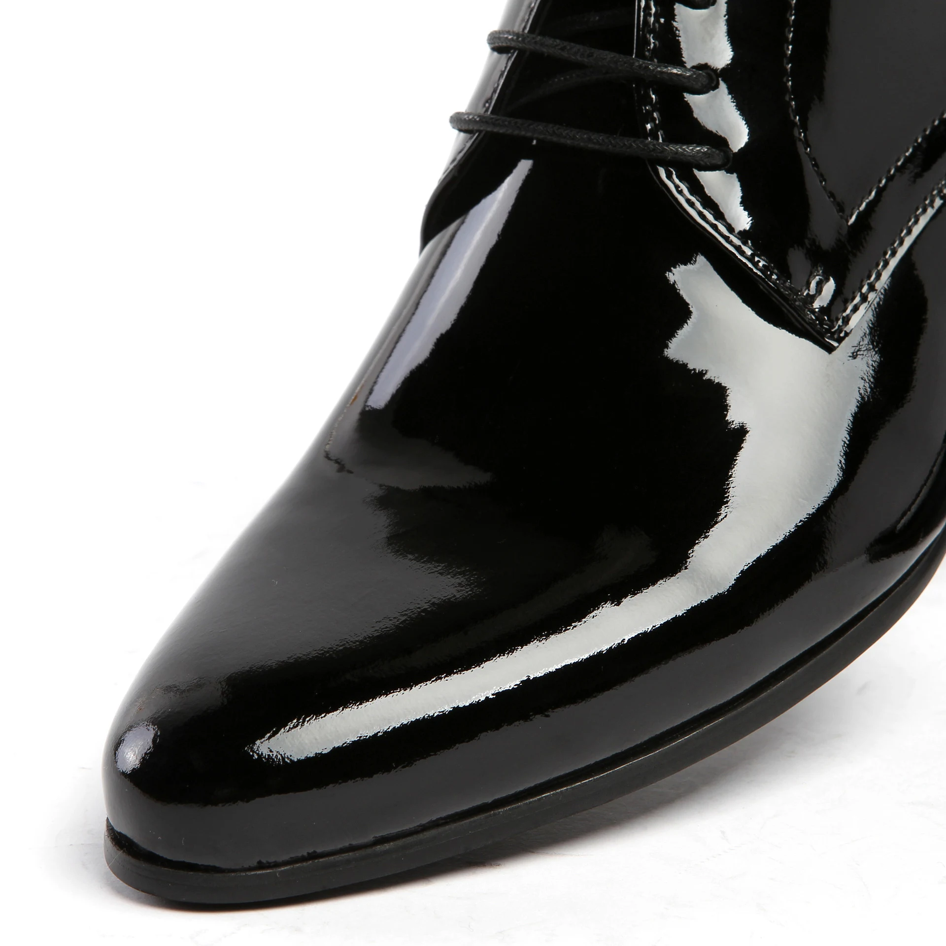 Title 4, Chaussures basses en cuir pour hommes à lacets ...