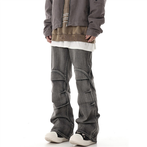 Title 2, Retro Washed Distressed Skinny Jeans Casual Pan...