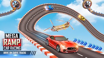 Mega Ramp Car Racing Master 3D Screenshot