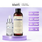 Combo Dear, Klairs Nước Hoa Hồng Supple Preparation Facial Toner 180Ml+Tinh Chất Freshly Juiced Vitamin Drop 35Ml