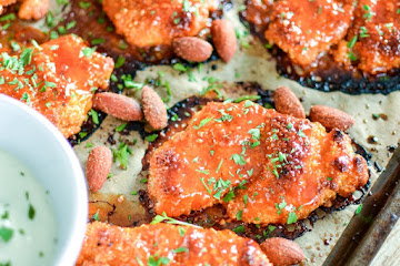 Almond-Crusted Sweet and Spicy Chicken Strips
