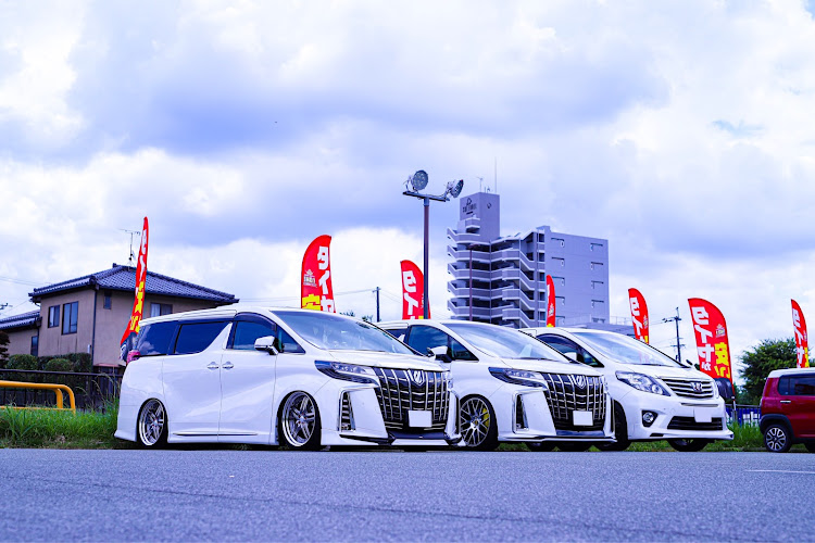 アルファードのDAD・プチオフ・車高調・車高短・空気足に関するカスタム事例の投稿画像1枚目