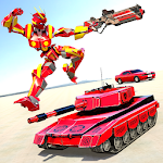 Cover Image of 下载 Tank Robot Transforming Car Robot Shooting Games  APK