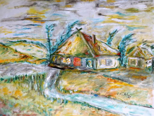Wonen op het platte land.