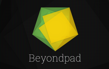 Beyondpad chrome extension