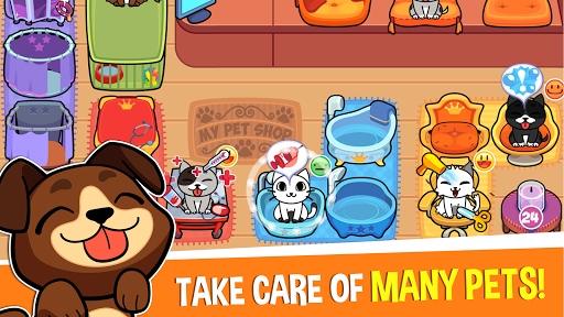 My Virtual Pet Shop - Cute Animal Care Game  screenshots 1