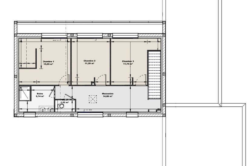  Vente Terrain + Maison - Terrain : 724m² - Maison : 156m² à Briouze (61220) 